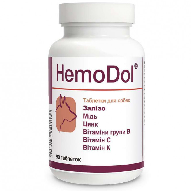 Dolfos HemoDol - The vitamin GemoDol complex for improvement of processes of blood formation at dogs