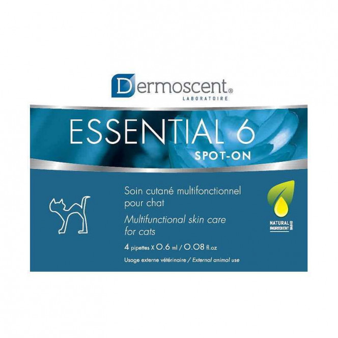 Dermoscent Essential 6 spot-on - Care product for skin and hair of cats and dogs