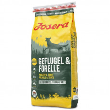 Josera (Yozera) Adult Geflügel & Forelle - Dry bezzernovy a forage with a bird and a trout for adult dogs