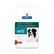 Hills Prescription Diet w/d Digestive/Weight Management - A forage diet for dogs with CONTROL/WEIGHT REDUCTION chicken