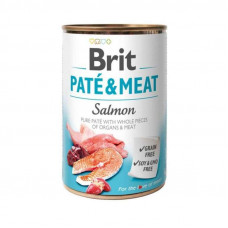 Brit (Is shaven) PATE & MEAT Salmon - the Tinned forage with a salmon for dogs