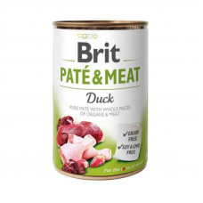 Brit (Is shaven) PATE & MEAT Duck - the Tinned forage with a duck for dogs