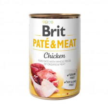 Brit (Is shaven) PATE & MEAT Chicken - the Tinned forage with chicken for dogs