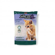 Padovan Silicat Lavender - Filler silica gel for cats toilets with a lavender