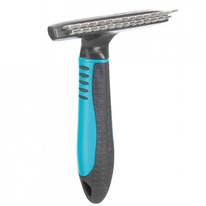 Trixie the Hairbrush rake with variable tooth