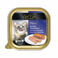 Edel Cat Menu - Paste with a salmon and a trout for cats