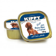 Kippy Dog - Canned food for dogs with fish, rice and carrots