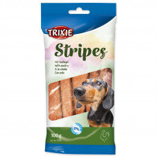 Trixie Stripes Light - Delicacy stick with fowl for dogs