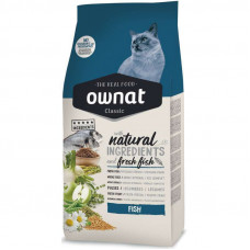 Ownat Classic Cat Adult Fish - A dry feed of a premium class with fish for cats