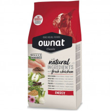 Ownat Classic Dog Adult Energy - Adult dog food with the high level of activity