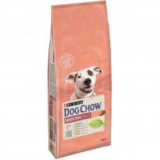 Dog Chow (Dog of Chau) Adult Sensitive - A dry feed with a salmon and rice for dogs