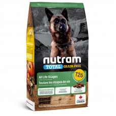 Nutram T26 Total Grain-Free Lamb & lentils Dog - Dry bezzernovy a forage with a lamb and lentil for dogs of various breeds at all stages of life