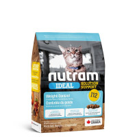 Nutram (Нутрам) I12 Ideal Solution Support Weight Control Cat - Сухой корм с курицей для котов с избыточным весом