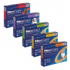 Nexgard Spectra (Neksgard Spektra) | Tablets against fleas, ticks and helminths for dogs (2 tablet)