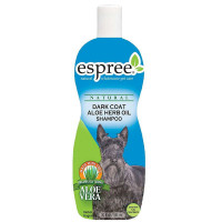 Espree Dark Coat Aloe Herb Oil Shampoo - Shampoo with aloe oil belief A dark color for dogs with dark wool