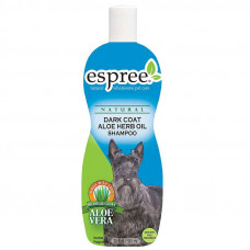 Espree Dark Coat Aloe Herb Oil Shampoo - Shampoo with aloe oil belief A dark color for dogs with dark wool