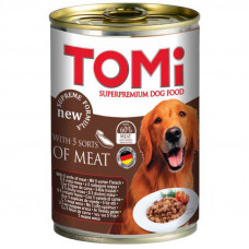 TOMi (Tom) of 5 kinds of meat Super - A tinned premium dog food, canned food with 5 types of meat