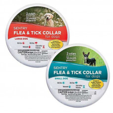 Sentry Flea & Tick Collar for Dogs - An antiparasitic Sentri collar from fleas and ticks for dogs