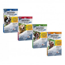 Sentry FiproGuard Plus - Antiparasitic drops of Fiprogard Plus from fleas and ticks for dogs, 1 pipette