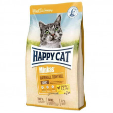 Happy Cat (Хэппи Кэт) Minkas Hairball Control - Сухой корм для взрослых кошек с птицей, контроль за образованием комков шерсти в ЖКТ