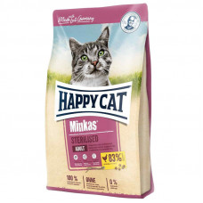 Happy Cat (Heppi Cat) Minkas Sterilised - A dry feed with a bird and kukurudzy for the castrated cats and the sterilized cats