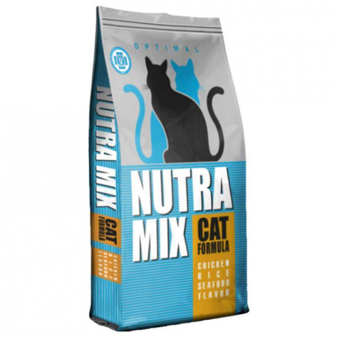 Nutra Mix (Нутра Микс) Cat Optimal - Сухой корм с птицей и рыбой для взрослых кошек