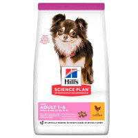 Hills Science Plan Light Adult Small&Mini with Chicken - A dry feed with chicken for adult dogs of small and tiny breeds