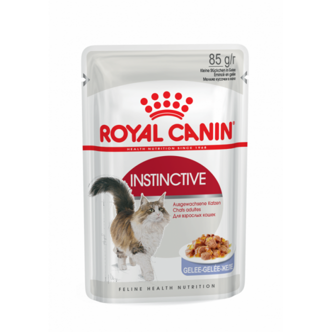 Royal Canin Instinctive - Tinned cat food is more senior than 1 year (pieces in jelly)