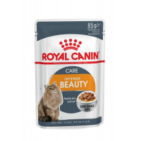 Royal Canin (Роял Канин) Intense Beauty - Консервированный корм для кошек для поддержания красоты шерсти (кусочки в соусе)