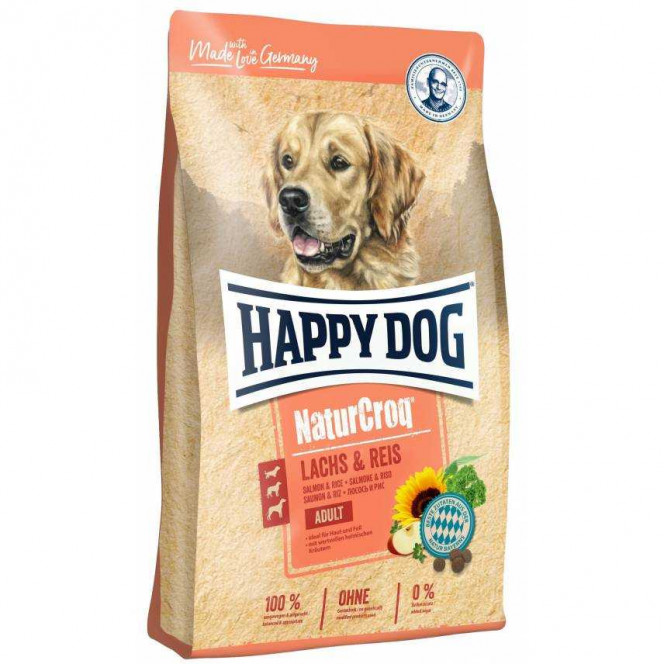 Happy Dog (Heppi of Dog) NaturCroq Lachs&Reis - A dry feed with a salmon and rice for adult dogs