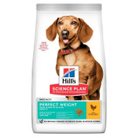 Hills Science Plan Adult Light Perfect Weight Small & Mini - A dry feed with chicken for adult dogs small also pass breeds of 1 year