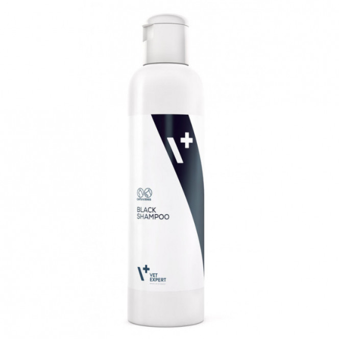 VetExpert Black Shampoo - Dogs and cats shampoo with dark color of wool