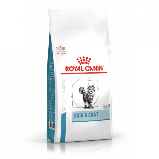 Royal Canin Skin&Coat Cat - A veterinary diet for cats after sterilization at a dermatosis and loss of wool