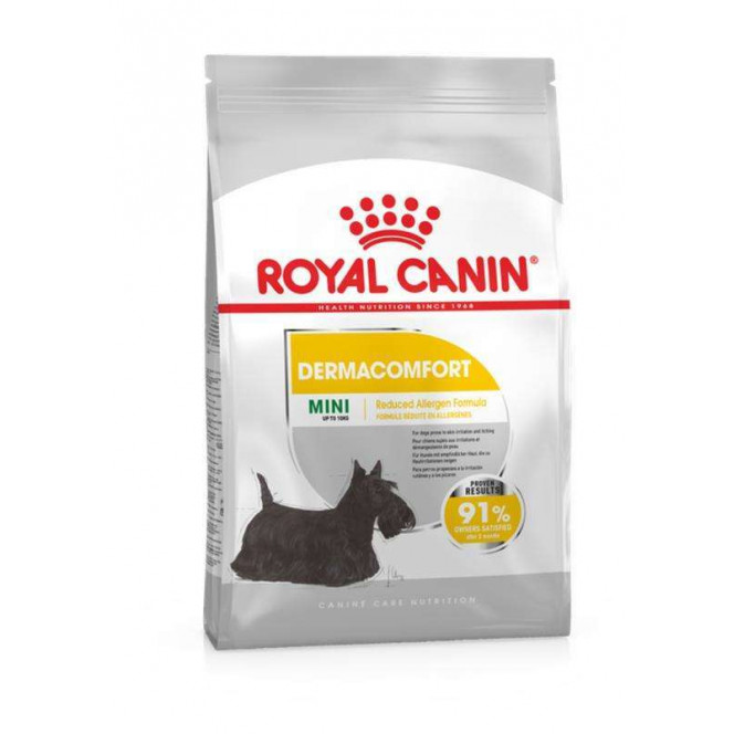 Royal Canin (Роял Канин) Mini Dermacomfort - Сухой корм для собак с чувствительной кожей, склонной к раздражениям