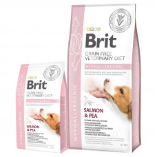 Brit GF Veterinary Diet (Veterinari Diyet Is shaven) Dog Hypoallergenic - Bezzernovaya a diet at food allergy with a salmon, peas and buckwheat for dogs