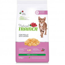 Trainer (Трейнер) Natural Super Premium Young Cat - Сухой корм со свежей курицей для молодых котов