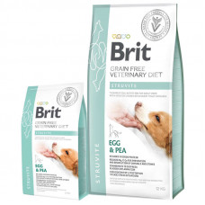 Brit GF Veterinary Diet (Veterinari Diyet Is shaven) Dog Struvite - Bezzernovaya a diet at an urolithic disease with egg, a turkey, peas and buckwheat for dogs