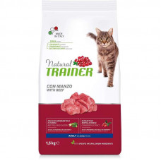 Trainer Natural Super Premium Adult with Beef - A dry feed with beef for adult cats