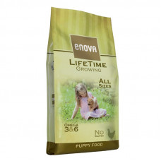 ENOVA Lifetime Growing - A dry feed with chicken for puppies of all breeds and dogs during pregnancy and a lactation