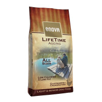 ENOVA Lifetime Ageing - The dry feed with chicken for adult dogs of all breeds is more senior than 7 years or with an excess weight