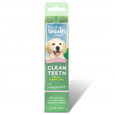 Tropiclean Oral Care Gel Clean Teeth - Gel for toothbrushing for puppies