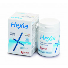 Candioli (Кандиоли) HEXIA contains Hemp oil - Обезболивающая добавка Гексия с маслом конопли и экстрактом босвеллии для собак и кошек 40 шт./уп