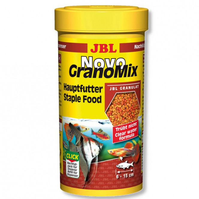 JBL (GBL) NovoGranoMix - The main forage for aquarian fishes of the average sizes (granule)