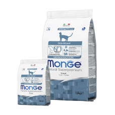 Monge Cat Mono Protein Sterilised - A dry feed with a trout for the sterilized cats