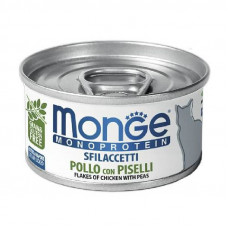 Monge Monoprotein Solo pollo con piselli - Monoprotein canned food from meat of chicken with peas for cats