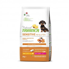 Natural Trainer (Hetero Trener) of Sensitive Puppy & Junior Mini With Salmon - A dry feed with a salmon for puppies of dogs of small breeds with sensitive digestion