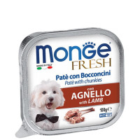 Monge DOG FRESH - Gentle paste with meat of a lamb for dogs