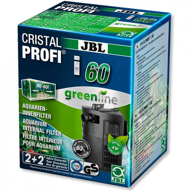 JBL (ДжиБиЭль) CristalProfi greenline internal filter - Экономичный внутренний фильтр для аквариумов