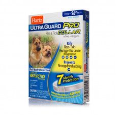 Hartz UltraGuard Pro Flea&Tick Collar for Dogs and Puppies - An antiparasitic reflective collar for dogs and puppies