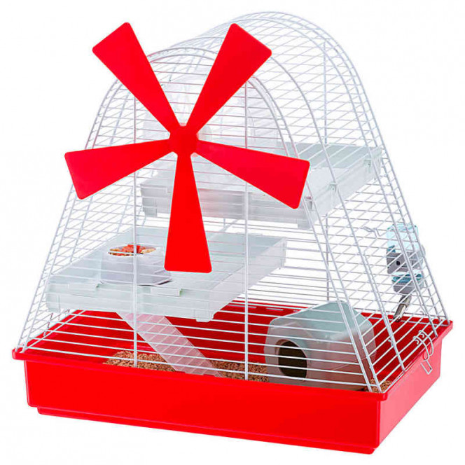 Ferplast of Cage Magic Mill White - A multilevel cage for hamsters the Magic Mill